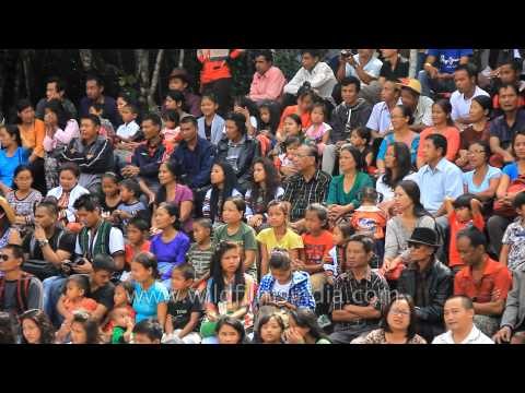 Mizos assembled for Anthurium Festival at Reiek, Mizoram