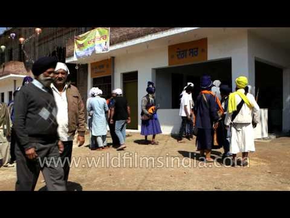 Nihangs gather to celebrate Hola Mohalla - Punjab