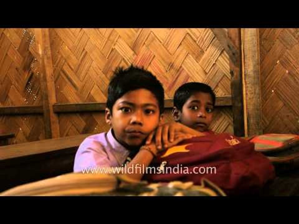School children in Assam, India