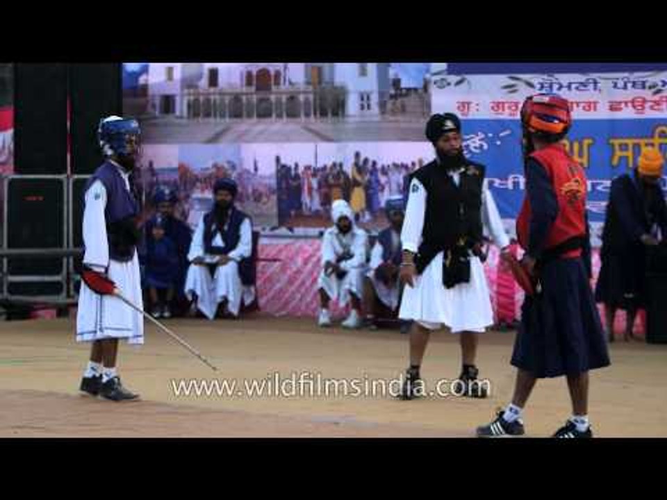 Sikh martial arts confrontation: Gatka in Punjab heartland
