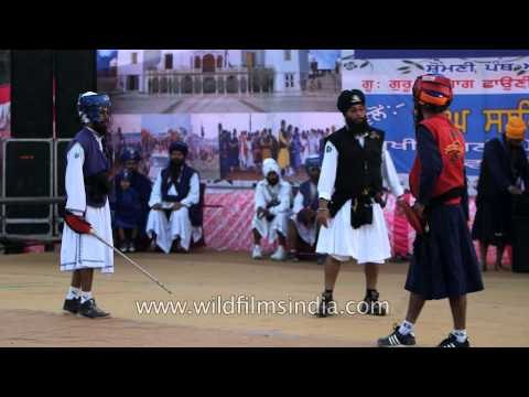 Sikh martial arts confrontation: Gatka in Punjab heartland