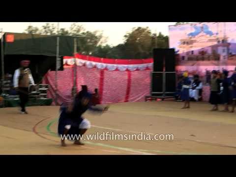 Gatka - Sikh martial art during annual fair of Hola Mohalla, Punjab