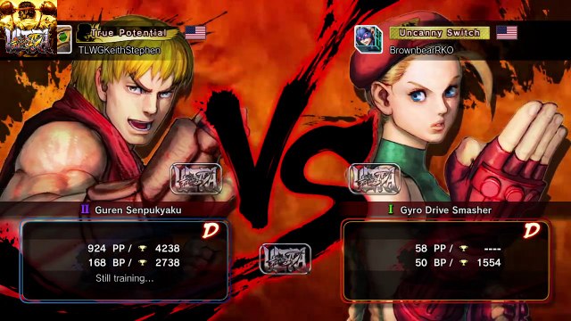 ULTRA STREET FIGHTER IV PS4 Ranked match Ken VS Cammy
