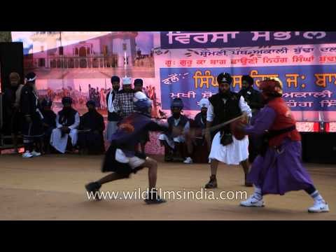 Gatka is a Sikh martial art practice from Punjab