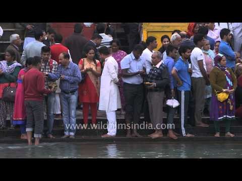 Aarti at Har Ki Pauri Ghat, Haridwar