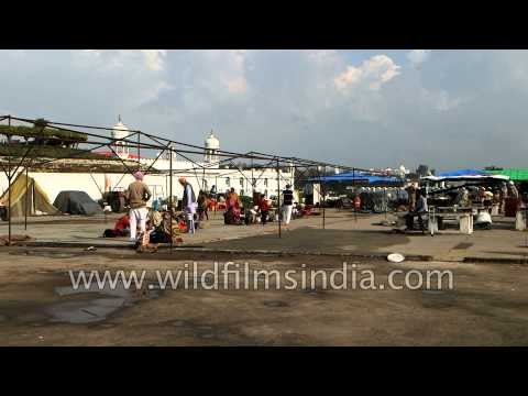 Langar area of Takht Sri Keshgarh Sahib Gurudwara, Punjab