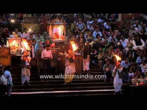 Ganga Aarti at Haridwar, Uttarakhand