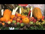 Vendor selling fruit salad in India