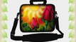 Waterfly? Full Rose 15 15.4 15.6 Inch Laptop Notebook Computer Netbook Soft Shoulder Bag Messenger