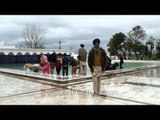 Sikh devotees perform rituals at Patalpuri Sahib Gurudwara, Punjab
