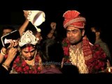 Bengali wedding gets over: groom and bride walk out husband and wife