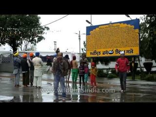 Download Video: Sikh devotees visit at Patalpuri Sahib Gurudwara, Punjab