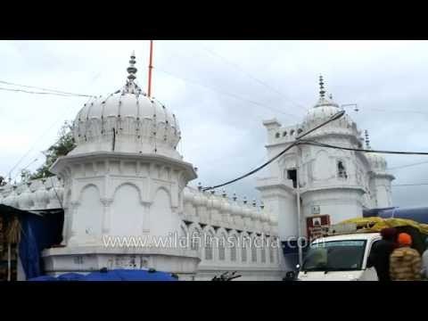 Outside Baba Guru Dutta Gurudwara in Punjab