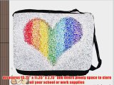 Rikki KnightTM Rainbow Heart Messenger Bag - Shoulder Bag - School Bag for School or Work