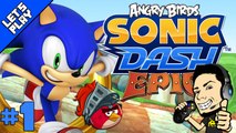 SONIC DASH | ANGRY BIRDS EPIC TAKEOVER for Android and iPhone