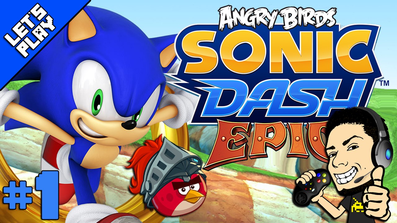 SONIC DASH | ANGRY BIRDS EPIC TAKEOVER for Android and iPhone
