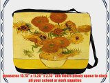 Rikki KnightTM Van Gogh Art Still Life with Sunflowers Messenger Bag - Shoulder Bag - School