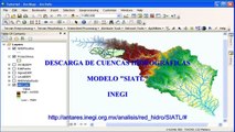 Descarga de cuencas hidrograficas modelo SIATL INEGI