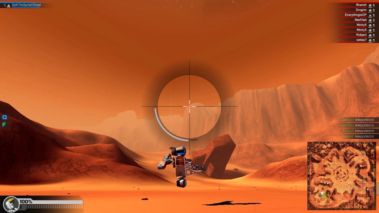 Gravidade do Robocraft