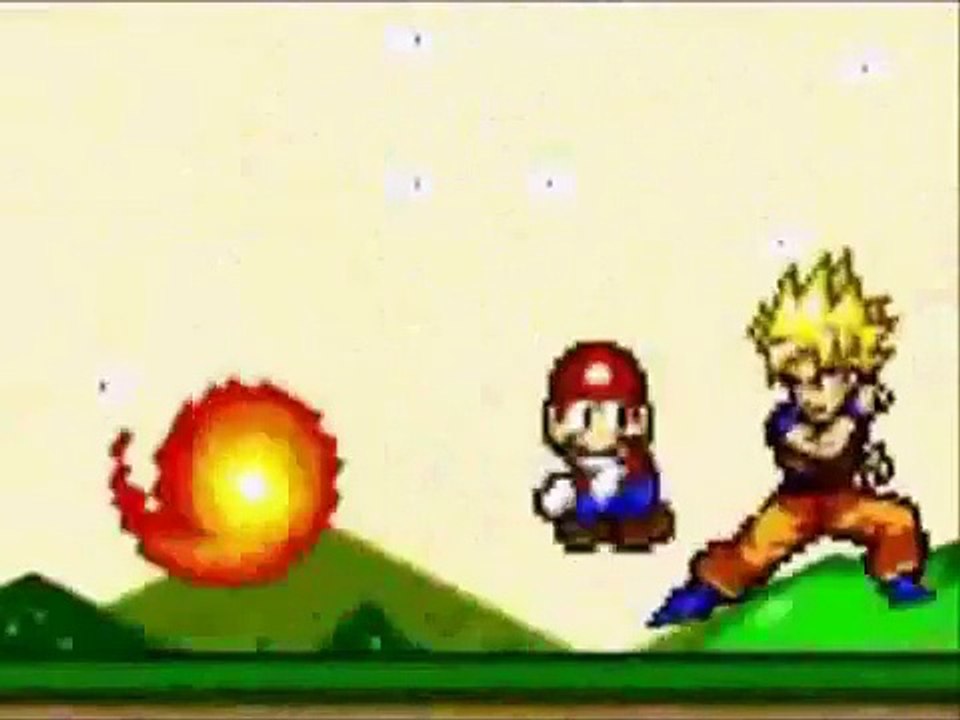 Goku vs Mario completo