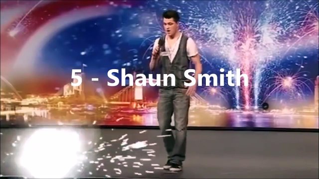 Top 5 Britain's Got Talent Talent Singers ever