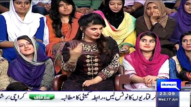 Mazaaq raat on Dunya News – 17th June 2015