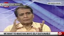 Exclusive interview with Union Railway Minister Shri Suresh Prabhu post Rail Budget 2015-16