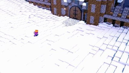 Do You Want to Build a Snowman Minecraft Animation (By BlueMonkey)