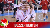 Hanusová's Deep Buzzer Beater Stuns Belarus! - Czech Republic v Belarus - EuroBasket Women 2015