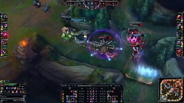 [LOL EXA] IM Frozen - Viktor vs Yasuo - SKT T1 MaRin, KR LOL SoloQ Highlights