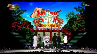 Block B Very Good 150408 KBS Music Bank in Hanoi