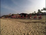 India. Review of beaches of Goa. Benaulim. Индия. Обзор пляжей Гоа. Бенаулим. (HD 1080)