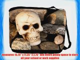 Rikki KnightTM Skull on Rocks Messenger Bag - Shoulder Bag - School Bag for School or Work