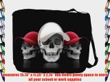 Rikki KnightTM Skulls with Da Hood Caps SM Messenger Bag - Shoulder Bag - School Bag for School
