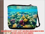 Rikki KnightTM Tropical Fish in Tank Design Messenger Bag - Shoulder Bag - School Bag for School