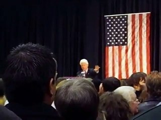 Bill Clinton Ohio Riverside Heckling