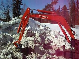 Testing Kubota KX 101-3