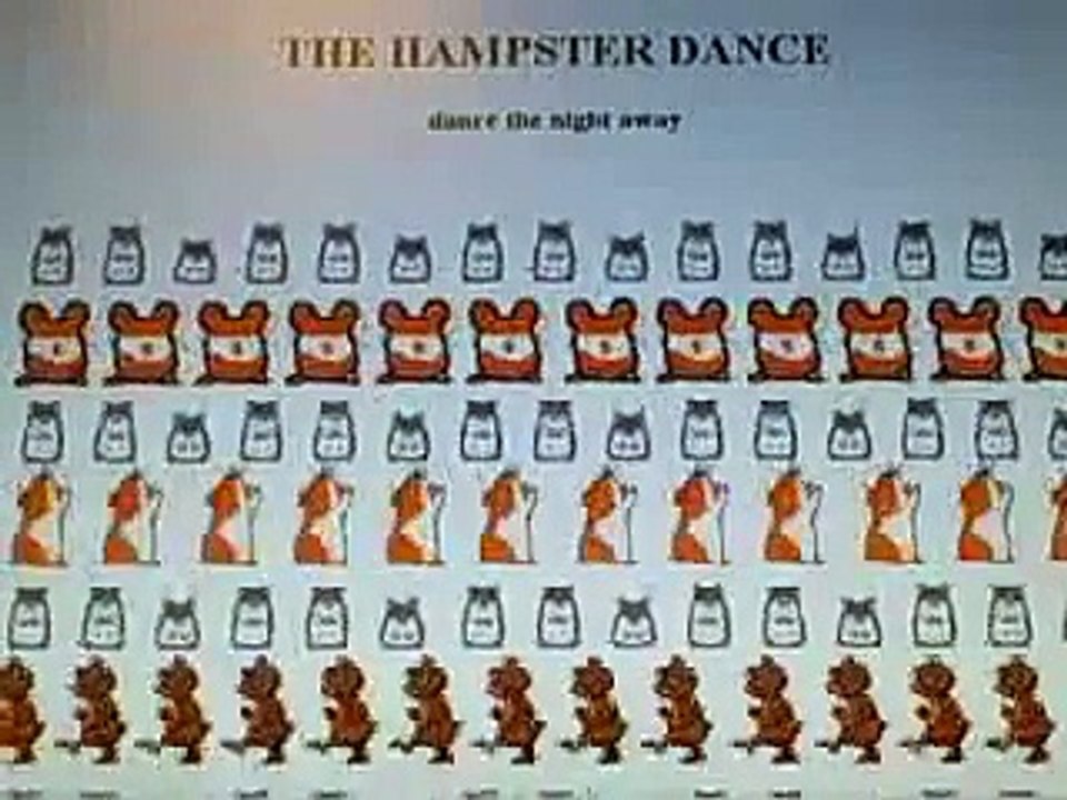 Original Hampster Dance from 1997 (hamsters dancing online)