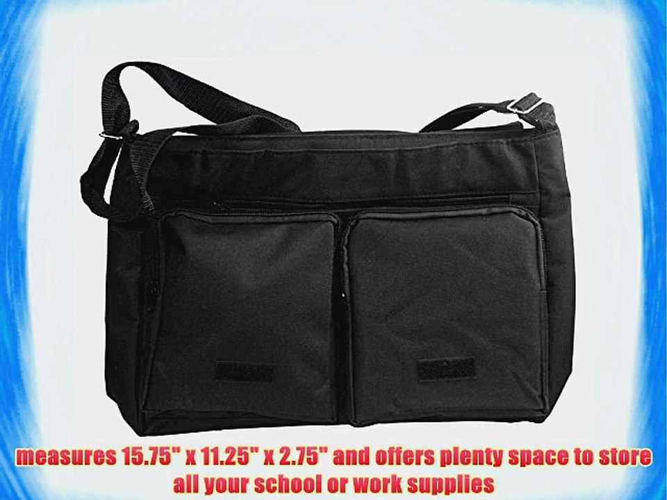 Rikki KnightTM I Love My English Setter Dog Messenger Bag - Shoulder Bag - School Bag for School