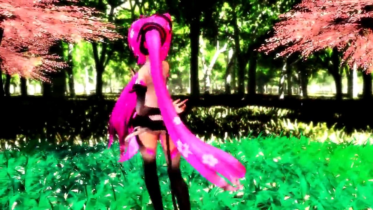MMD Tda 桜ミク VOCALOID 初音ミクV3 COVER 『千本桜』