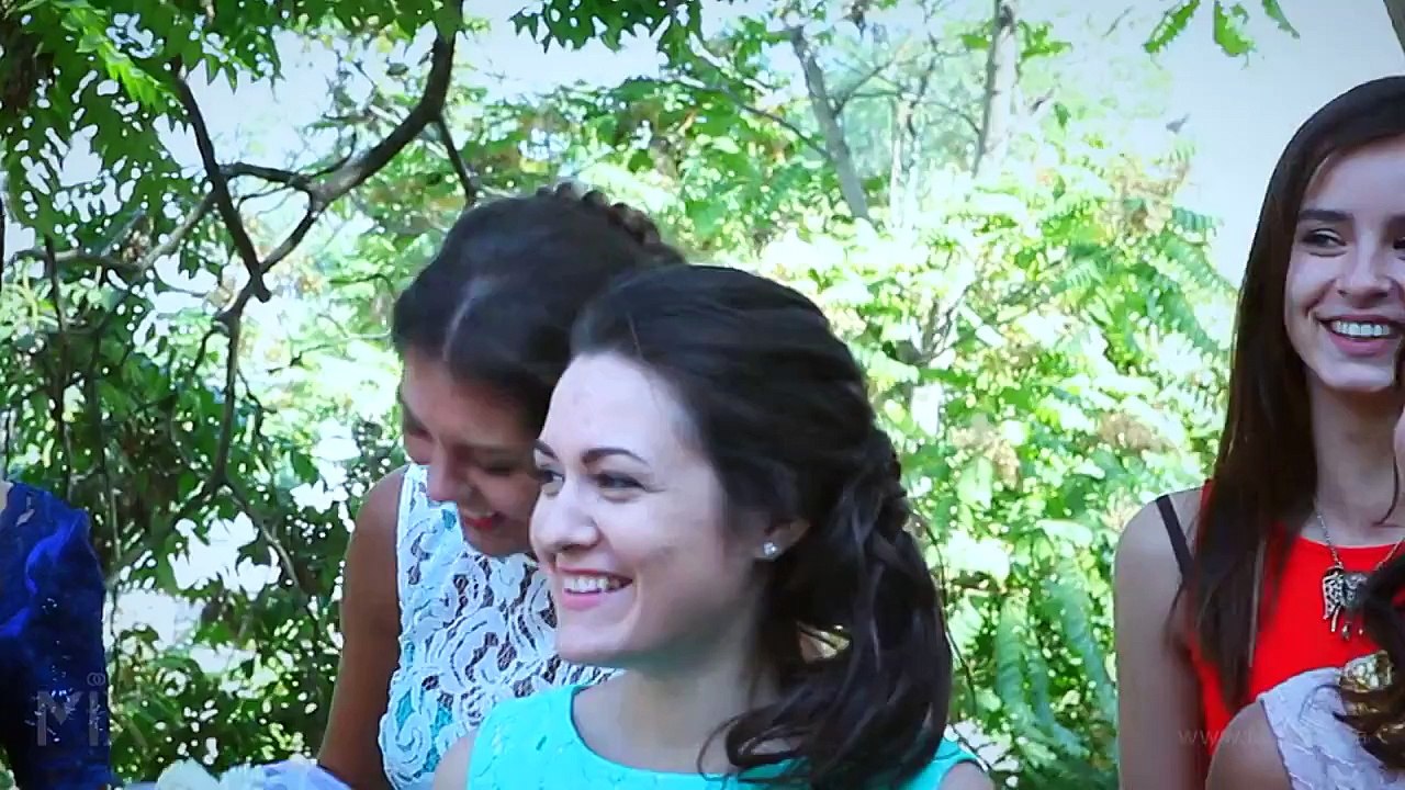 Забавная свадьба - счастливые жених и невеста! Funny Wedding Video - Mix Studio.