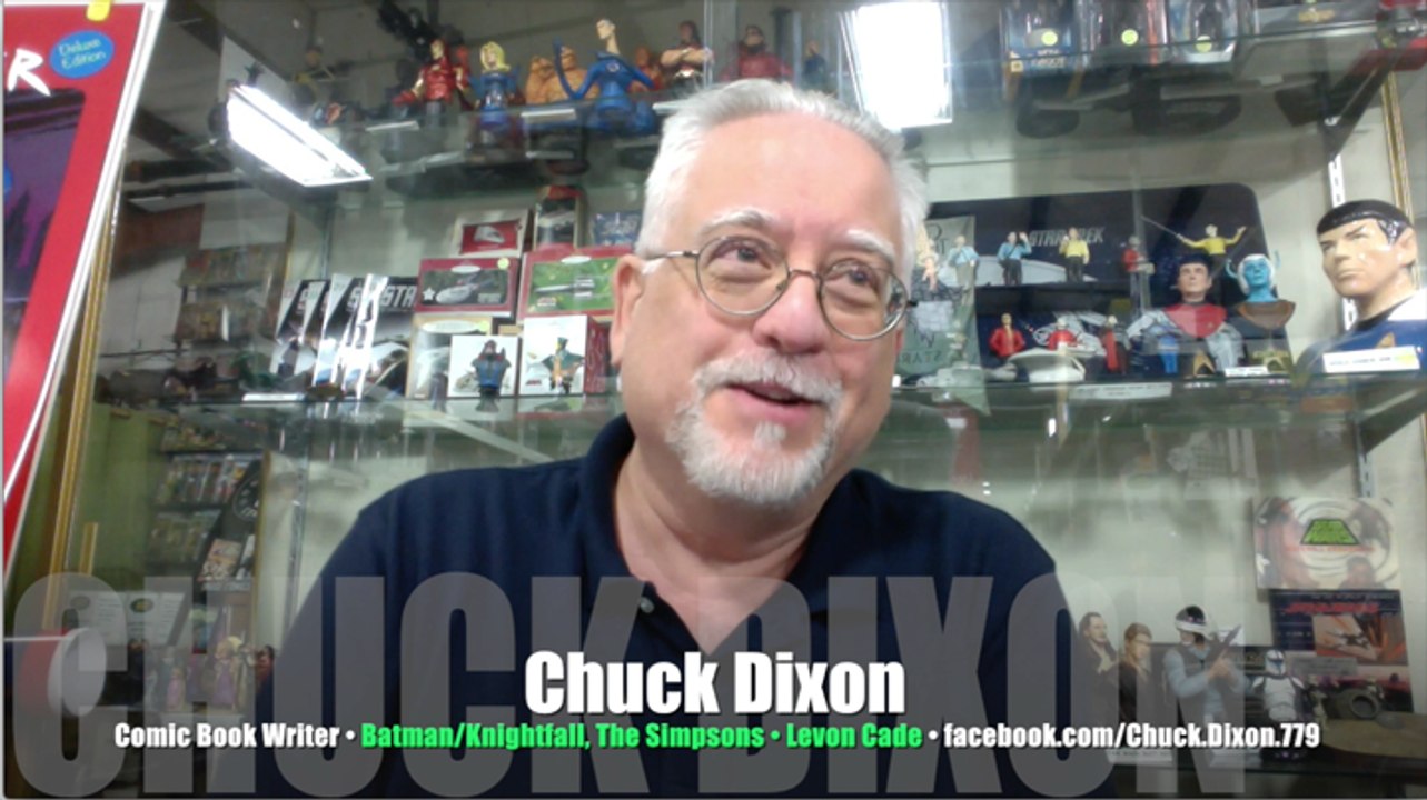 INTERVIEW: Chuck Dixon, comic book writer, Batman, Bane, Joe Frankenstein, SpongeBob, The Simpsons