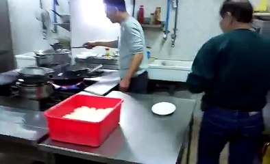 Chinese Restaurant's Kitchen