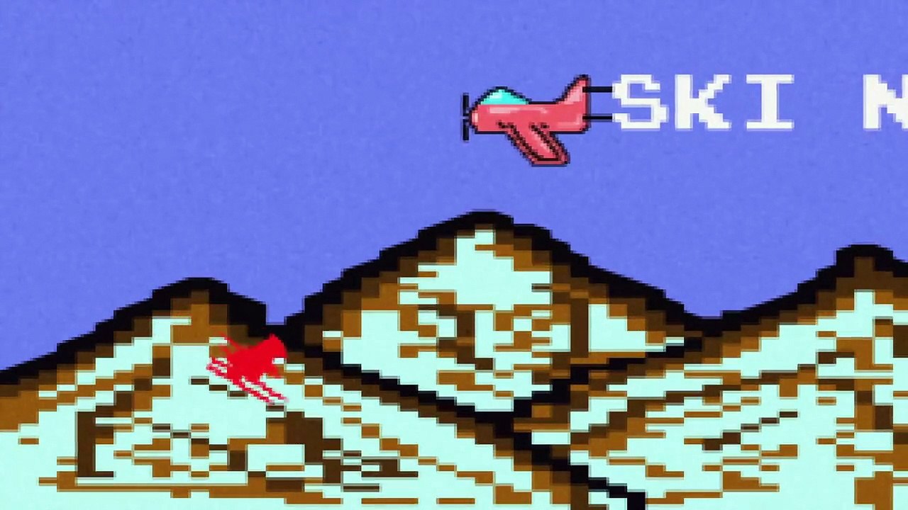 GoPro: Descente à Ski en 8-bit