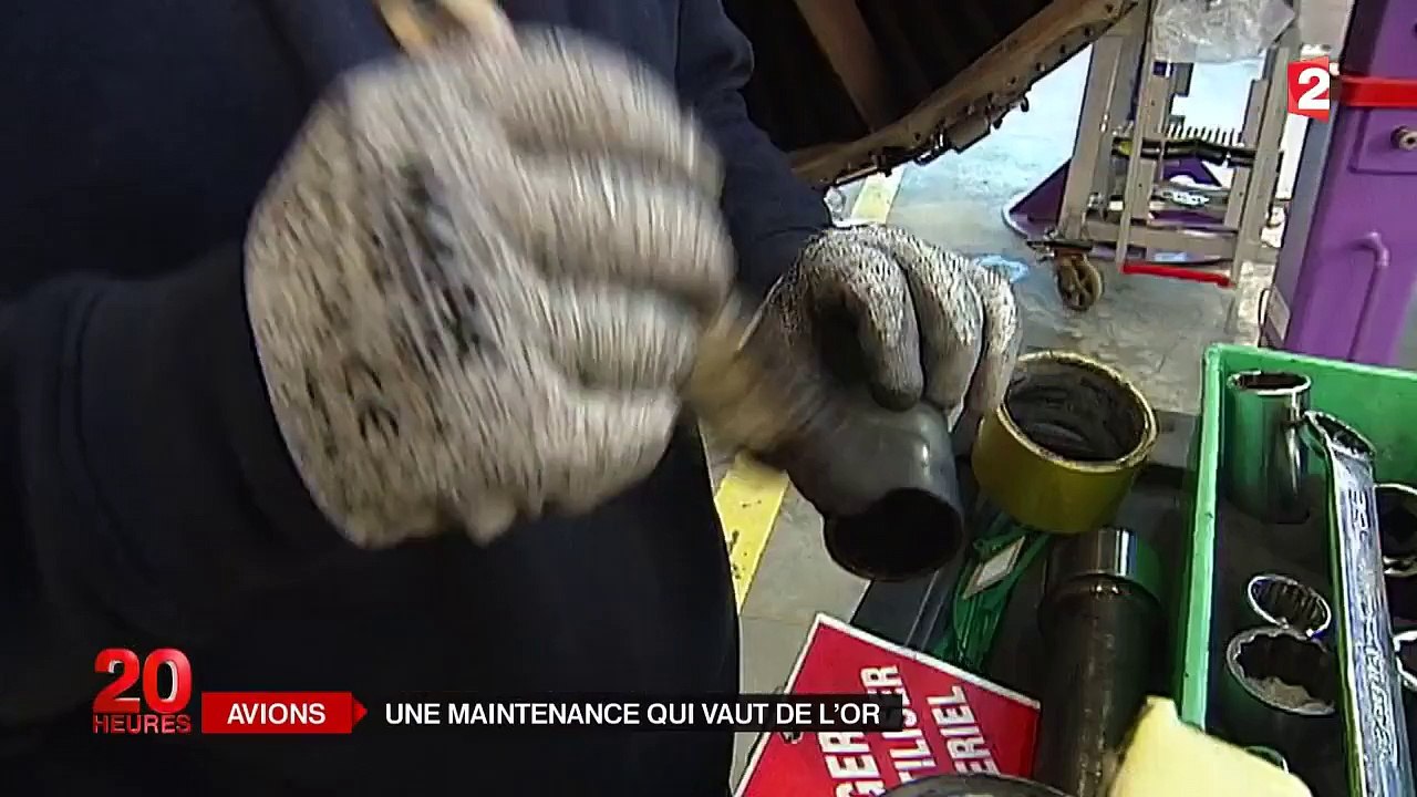 La maintenance des avions, un secteur phare che...