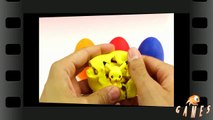 Learn Colours With Surprise Eggs! Fun Peppa Pig Play Doh Learning Colors! New 2015 HD