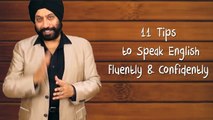 How to speak English fluently and confidently   11 Tips in Hindi | english conversation