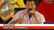 Correa: Video de las FARC es una gran arremetida de la derecha