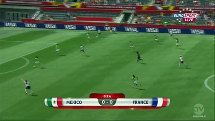 0-1 Marie-Laure Delie Goal - Mexico vs France 17.06.2015