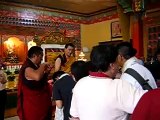 17th Karmapa Trinley Thaye Dorje presiding Refuge Taking